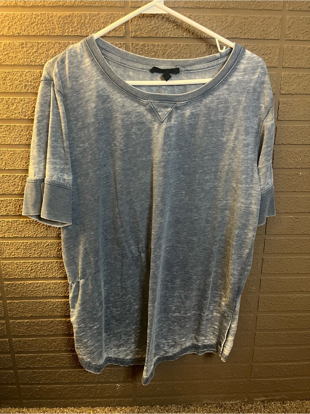 Jane and Delancey Faded Blue Short Sleeve Tee